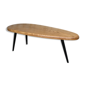 Low Modernist table in the style of Charlotte Perriand